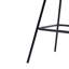 Swivel Upholstered Chenille Bar Stool-2003557760