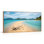 Plage tropicale, reproduction d'art sur toile, ensemble de 1