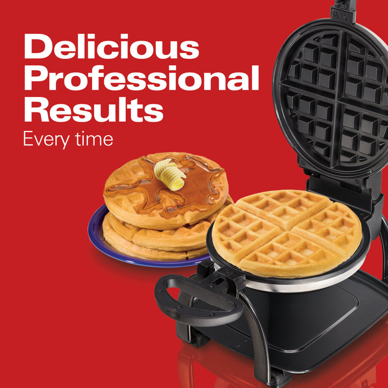 Hamilton Beach Flip Belgian Waffle Maker