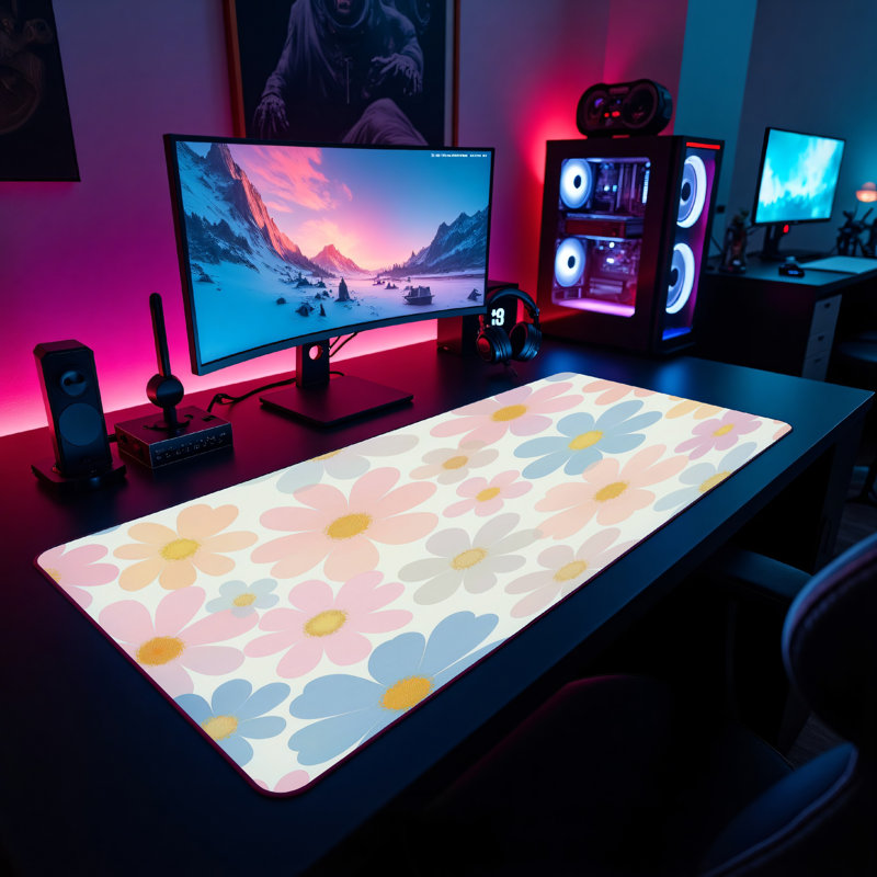 Polyester Desk Pad, 23.6x13.8