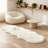 Plush Faux Sheepskin White Rug-2142550359
