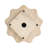 Alezar Round Scalloped Lazy Susan Tray