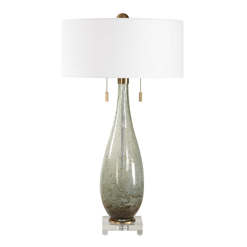Uttermost Cardoni Green Table Lamp