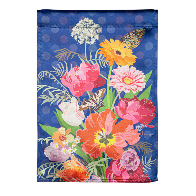 Drapeau de jardin Bloom Boldly Luster
