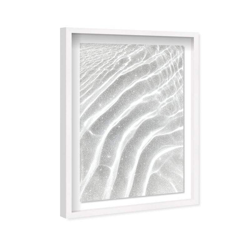 Water Ripples I Print by Oliver Gal, 31.5" H x 21.5" W, White Shadowbox