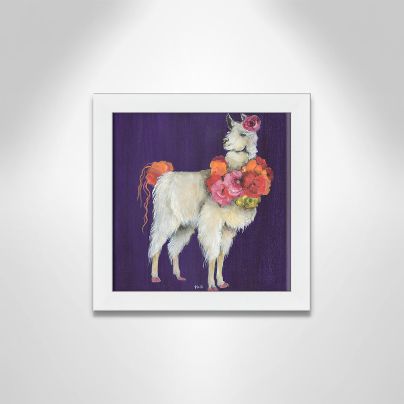 Art sur toile little, H 14 po x l 14 po x P 0,625 po, Cadre blanc