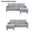Anna-Leigh 81.5" Wide Reversible Sofa & Chaise-804506244