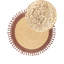 Round Jute Area Rug Beige and Brown Patoka-1062751856