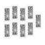 Paquet de 9 couvercles d'aération Spooky Gothic 4 po x 10 po (ouverture totale 5 1/2 po x 11 3/4 po)-103236485-108772019