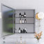 Pharmacie rectangulaire en aluminium avec miroir-115137212