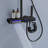 Lefton Complete Shower Set with Temperature Display in Fahrenheit and Dual Shower Head, SST2206-112618502