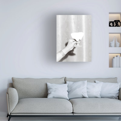 Art sur toile en verre noir et blanc par pictufy studio III