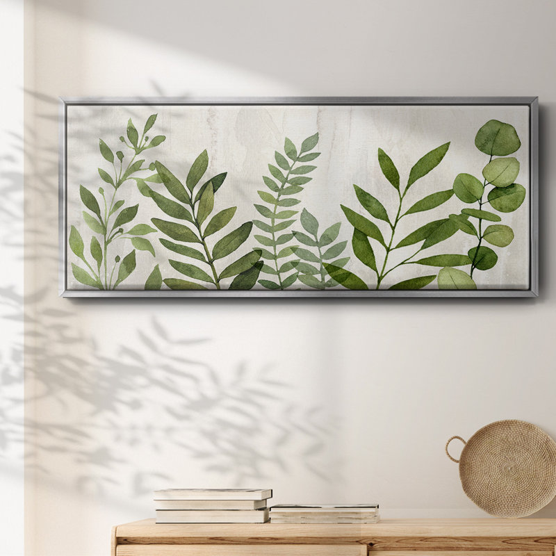 Summer's Glory- Framed Canvas, 12" H x 30" W