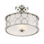 Bayberry 2-Light Ceiling Light in Polished Nickel-122542750-122542747