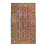 Oriental Area Rug in Light Blue