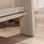 Commode 4 tiroirs en bois d'ingénierie, gris