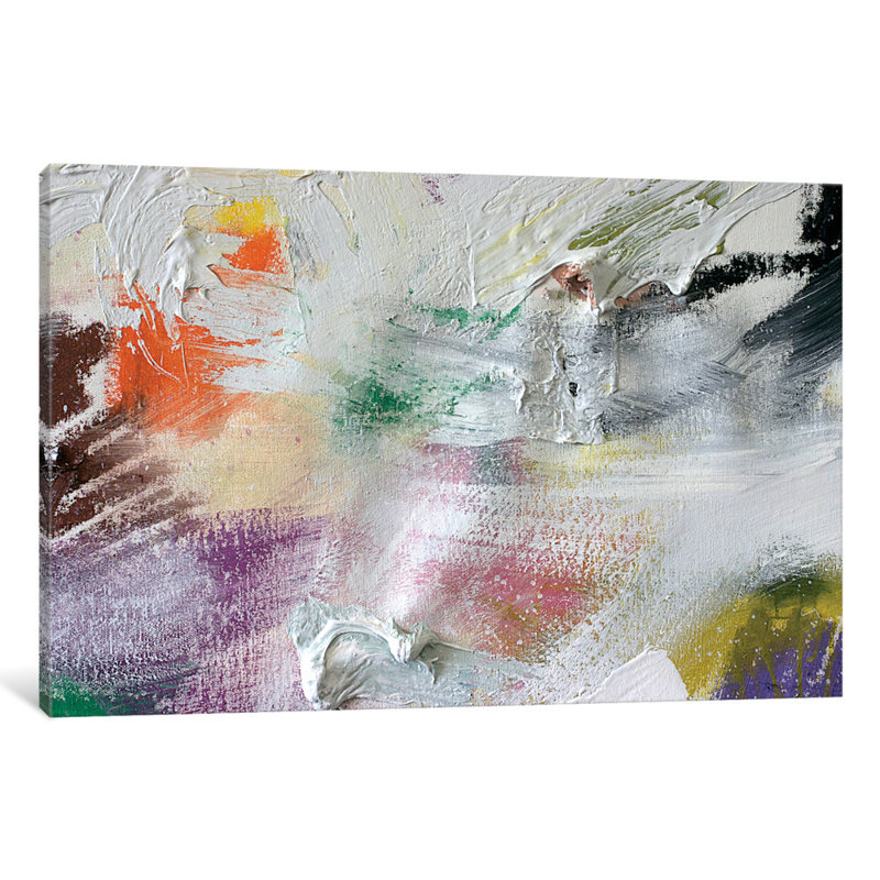 « color vii », art mural sur toile tendue, H 8 po x l 12 po x P 0,75 po