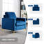  Fauteuil club en velours Majzara-723761008