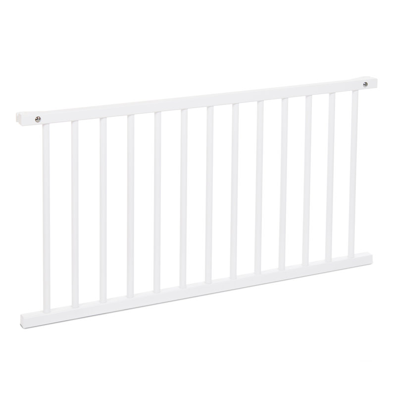 Side Rails, 60cm H x 110cm W x 60cm D, White