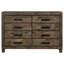 Commode 8 tiroirs Bren
