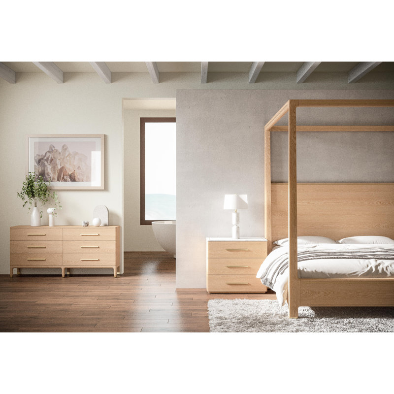 Angelo Canopy Bed, Queen