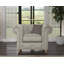 Melrose 115Cm Wide Tufted Genuine Leather Armchair-118216875-118216881
