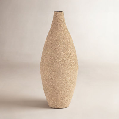 Cork Wrapped Table Vase