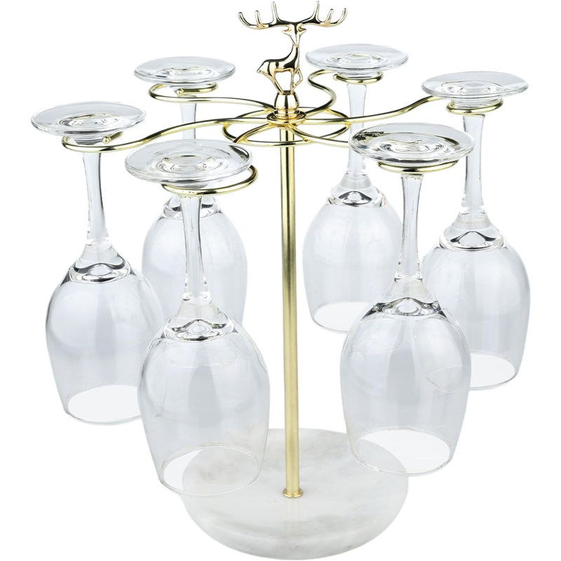 Marble Pedestal High Footed Cup Holder