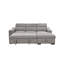 Canapé-lit modulaire convertible avec méridienne de rangement Appuis-tête réglables en forme de L-1639065098