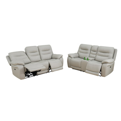 Delena 2 - Piece Leather Living Room Set by Latitude Run