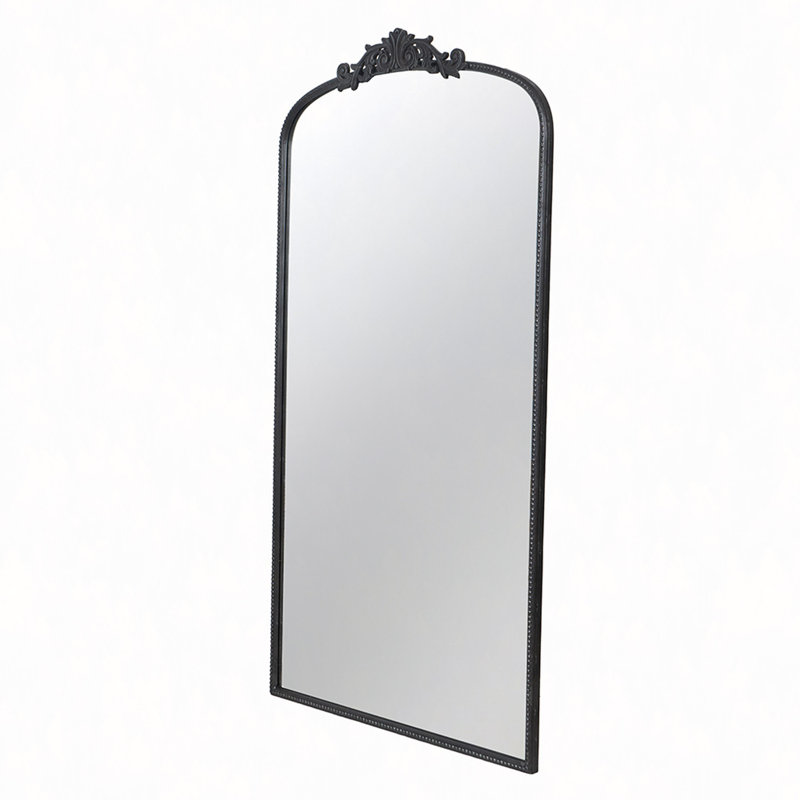 66" X 36" Full Length Mirror, Arched Mirror Hanging Or Leaning Against Wall, Large Mirror For Living Room