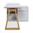 Hermie 55.12'' W L-Shaped Writing Desk with Cabinet