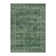 Ladonya Vintage Washable Green Area Rug wuth Non-Slip Backing