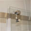 Porte de douche coulissante double sans cadre pour salle de bain-125293132