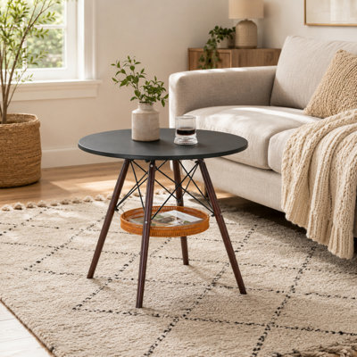  Table de salle à manger scandinave en bois massif pour les petits appartements et la maison