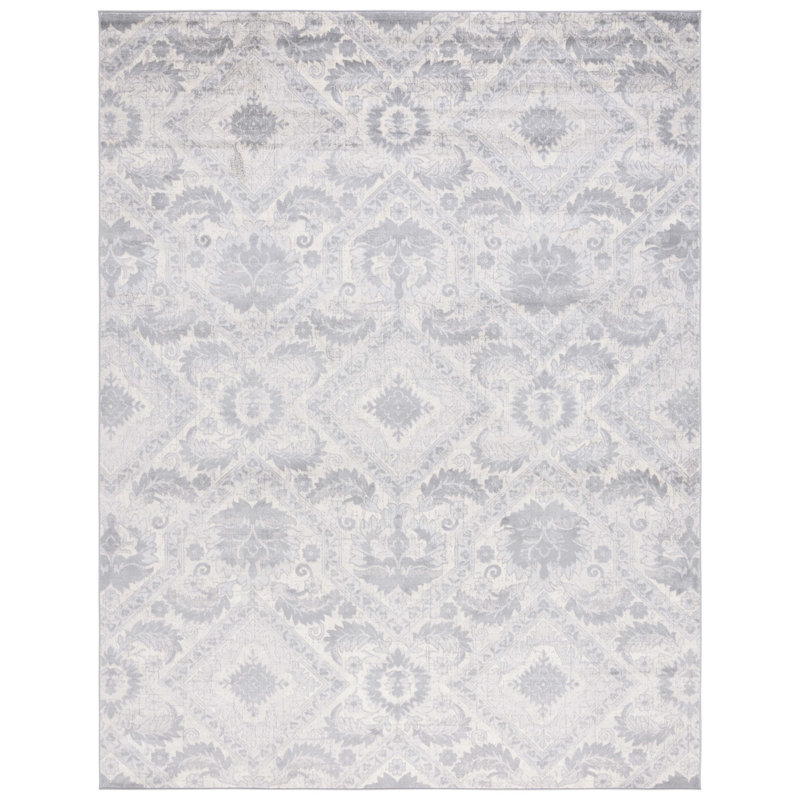 Claudean Performance Damask Rug, Rectangle 8' x 10'