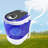 Pyle 0.67 Cubic Feet cu. ft. High Efficiency Portable Washer in Blue/Black with Child Safety Lock White