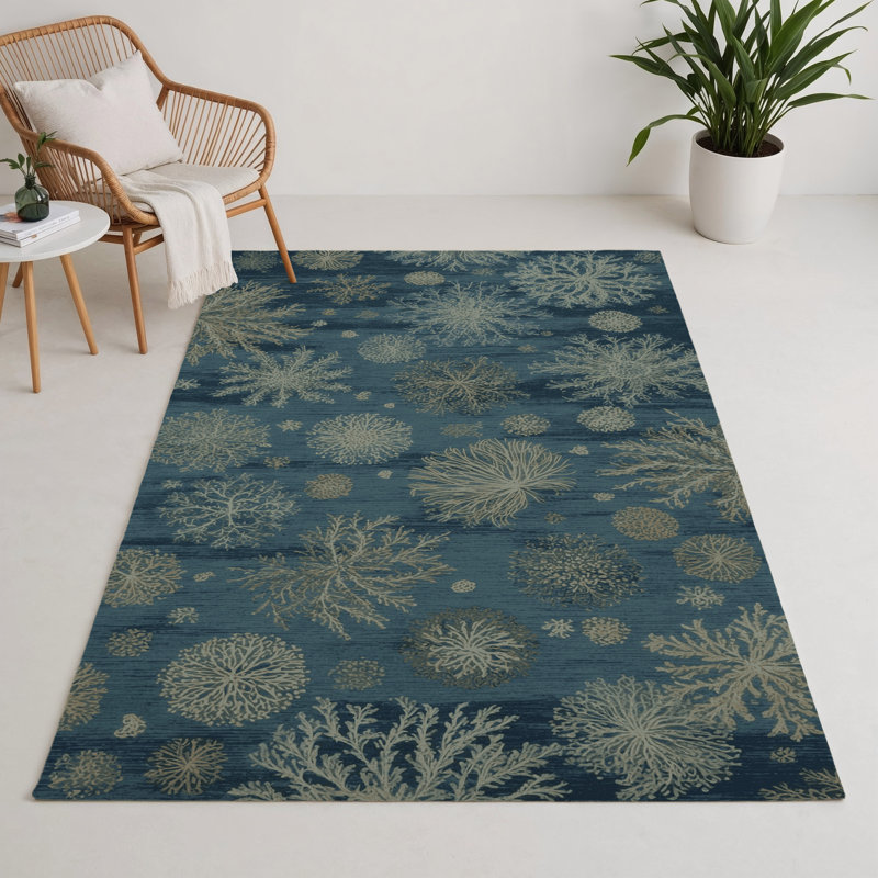 Tapis d'intérieur et d'extérieur vert Nature, Rectangle 9 pi x 12 pi