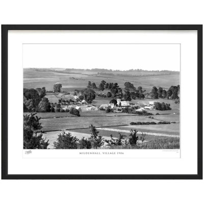 Mildenhall, Village 1906 - Single Picture Frame Print
