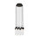 Sean Lavin Lassell 8-light chandelier in nightshade black finish with crystal glass shades