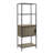3-Shelf Bookcase With Storage Cabinet