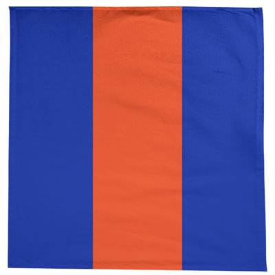 Clemson Striped Cotton Blend Tablecloth