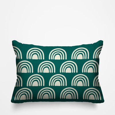 Coussin décoratif intérieur / extérieur Rainbow Boho