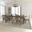 Ensemble de table de ferme pliante rustique Aylar avec chaises Ã  dossier croisÃ© et coussins-1863064631-1790253927