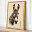 Ceremonial Donkey Japandi - Wrapped Canvas-832077891-832077901