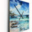 Photo de plage Ocean Escape VI - Horloges murales nautiques et de plage-99629080