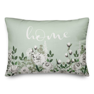 Housse de coussin rectangulaire et insert