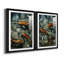 Tres Koi I, reproduction encadrée de qualité supérieure - prête à être accrochée-1237957786-1237957787