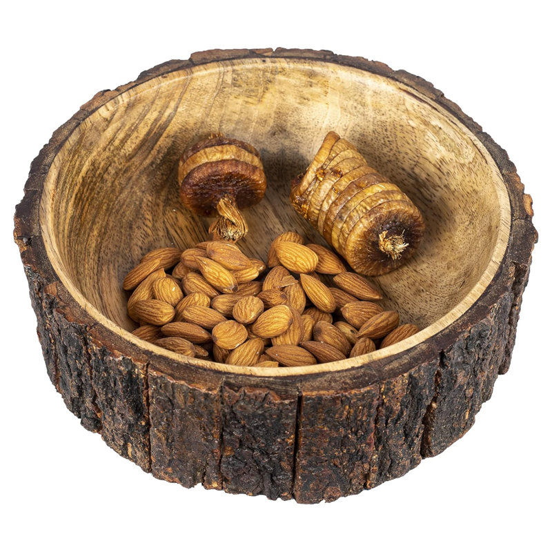 Bol décoratif en bois de manguier