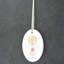 Grandparents 1st Christmas Oval Shaped Ceramic Ornament